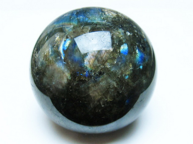 ラブラドライト丸玉 67mm [T484-2558]