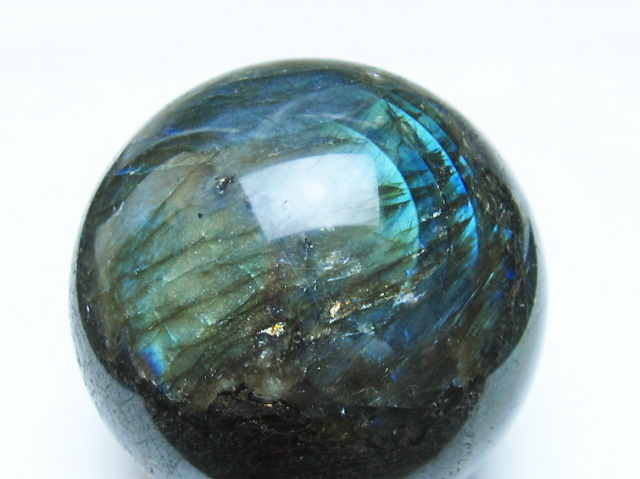 ラブラドライト丸玉 67mm [T484-2620]