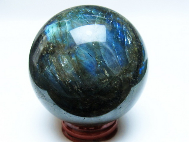 ラブラドライト丸玉 67mm [T484-2620]