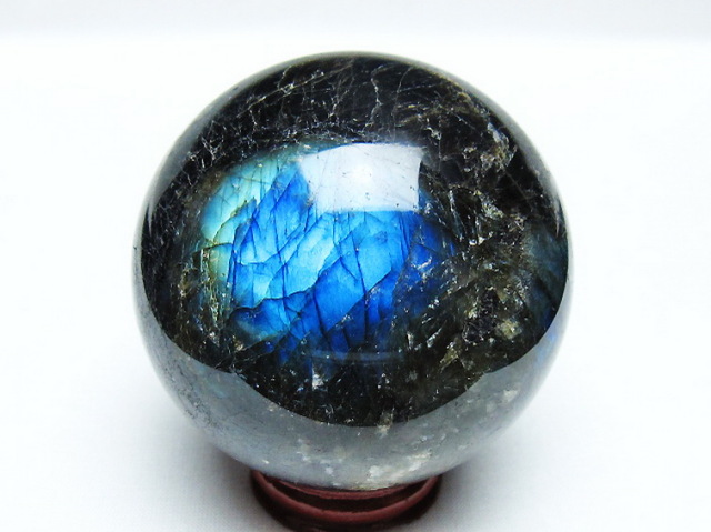 パワーストーン 天然石 ラブラドライト丸玉 69mm [T484-2663]