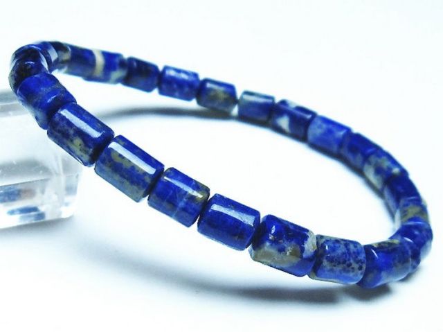パワーストーン 天然石 ラピスラズリブレスレット 5mm [T490-2304]
