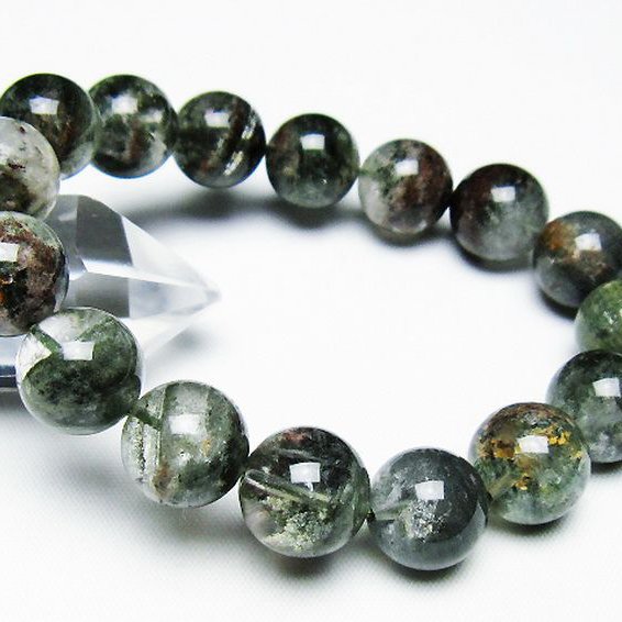 グリーンファントムブレスレット 13mm [t493-6351]