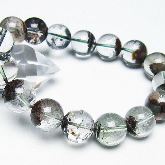 グリーンファントムブレスレット 14mm [t493-6356]