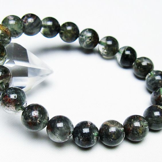 グリーンファントムブレスレット 10mm [t493-6411]