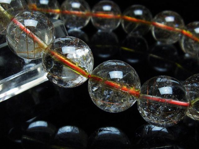 楽天市場】最高級 金針ルチルクォーツ 10A ブレスレット 10mm
