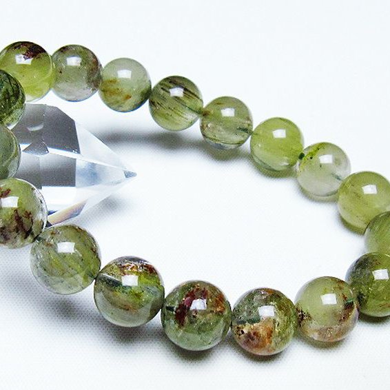 グリーンファントムブレスレット 11mm [t507-3508]