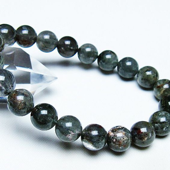 グリーンファントムブレスレット 10mm [t507-3521]