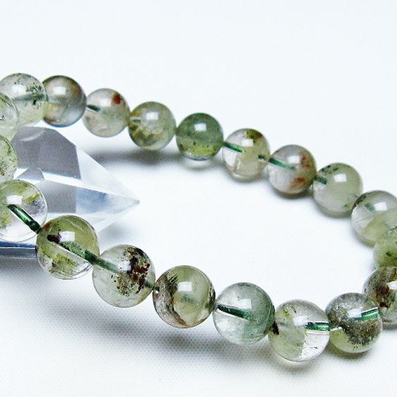 グリーンファントムブレスレット 10mm [t507-3537]