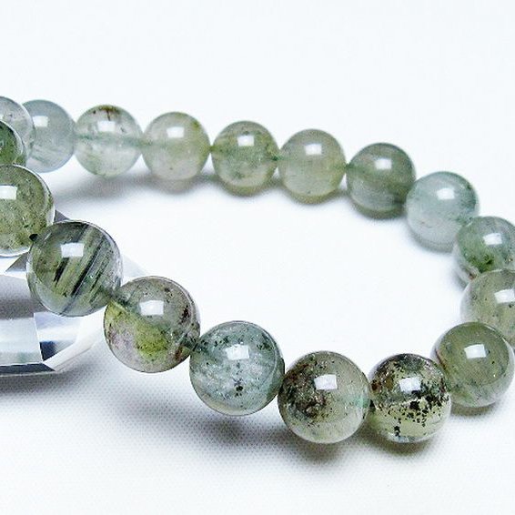 グリーンファントムブレスレット 11mm [t507-3539]