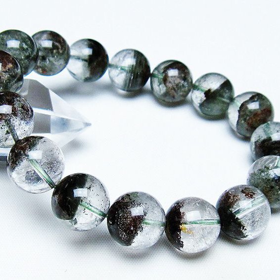 グリーンファントムブレスレット 14mm [t507-3551]