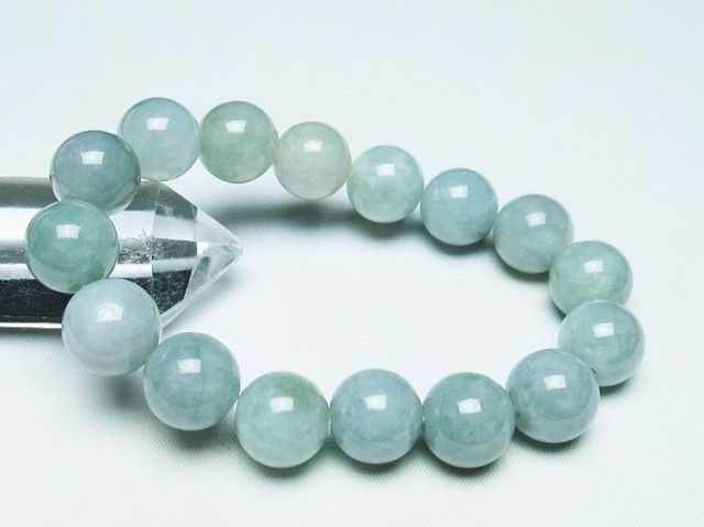 パワーストーン 天然石 糸魚川翡翠ブレスレット 13mm [T51-15463]1枚目