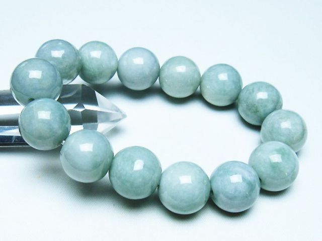 糸魚川翡翠ブレスレット 17mm [t51-16473]