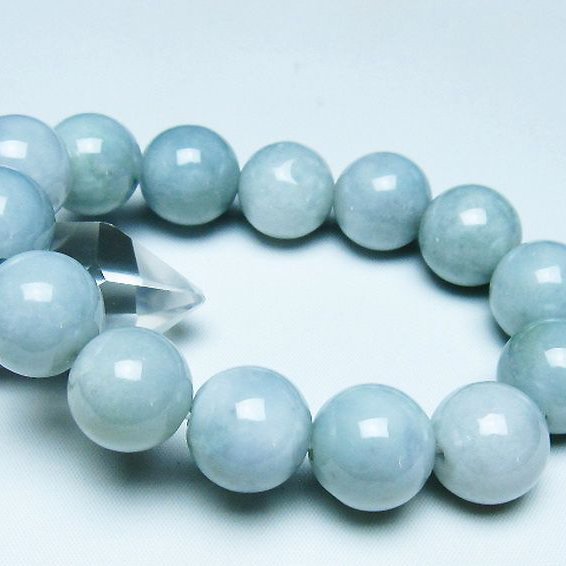 糸魚川翡翠ブレスレット 17mm [t51-16783]