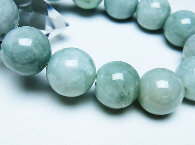 糸魚川翡翠ブレスレット 17mm [t51-16812]