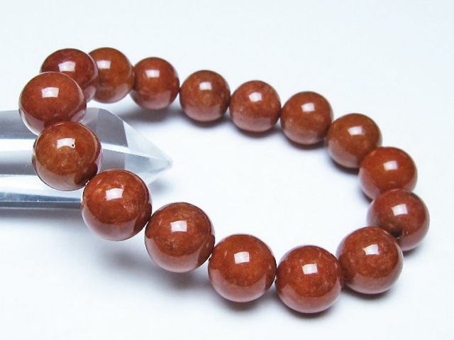 紅翡翠 ブレスレット 14mm [t51-17227]