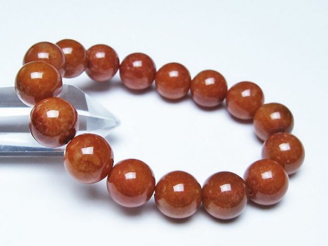 紅翡翠 ブレスレット 14mm [t51-17234]