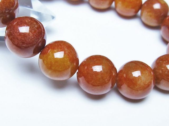 紅翡翠 ブレスレット 14mm [t51-17241]