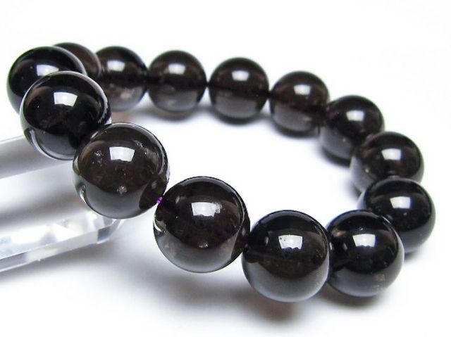 コロンビアナイト コロンビア産 天然ガラス ブレスレット 16mm [t521-2729]