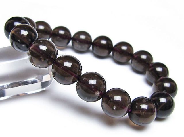 コロンビアナイト コロンビア産 天然ガラス ブレスレット 12mm [t521-2757]