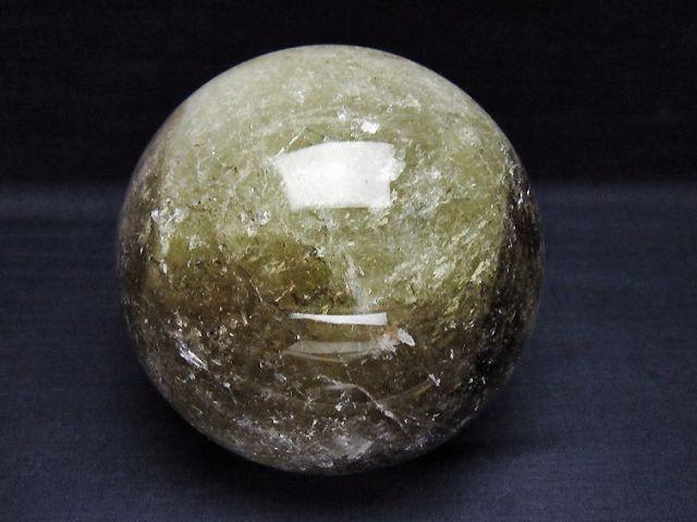 1.5Kgシトリン水晶丸玉 105mm [T529-5880]