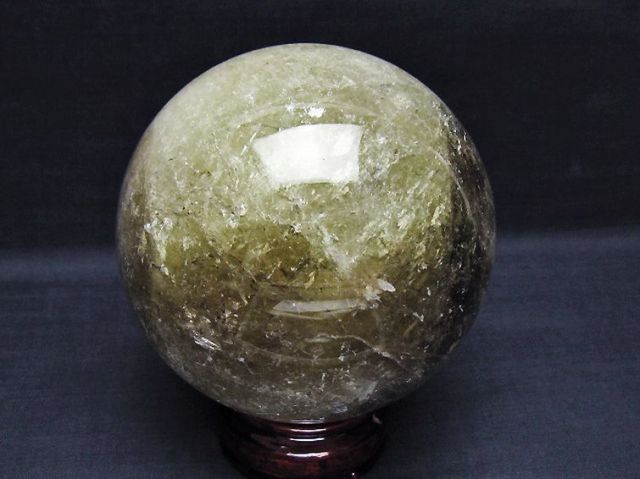 1.5Kgシトリン水晶丸玉 105mm [T529-5880]