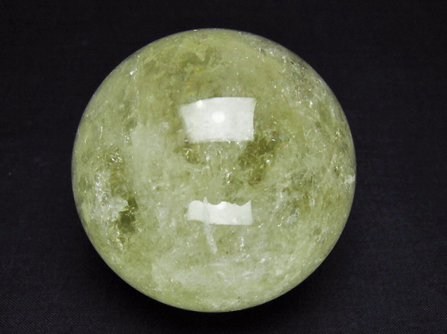 パワーストーン 天然石 シトリン水晶丸玉 67mm [T529-6114]