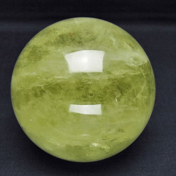 シトリン水晶丸玉 79mm [T529-6157]