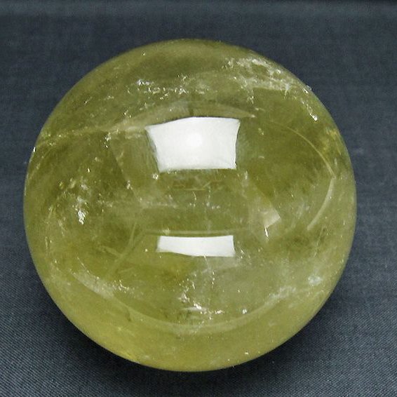 シトリン水晶丸玉 69mm [T529-6171]