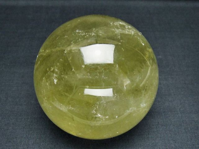 シトリン水晶丸玉 69mm [T529-6171]