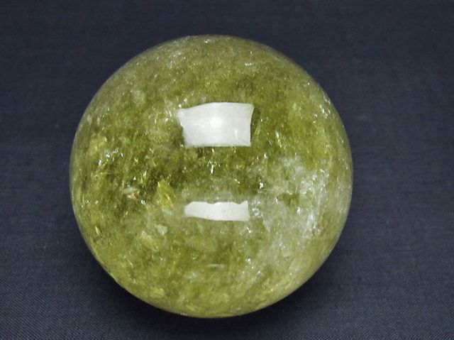 パワーストーン 天然石 シトリン水晶丸玉 66mm [T529-6189]