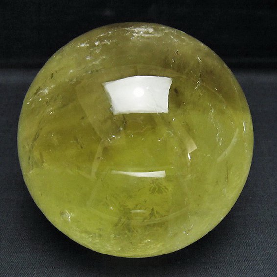 1.4Kgシトリン水晶丸玉 98mm [T529-6250]