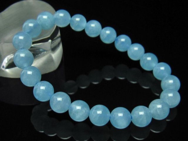アクアマリンブレスレット 8mm [T537-14198]
