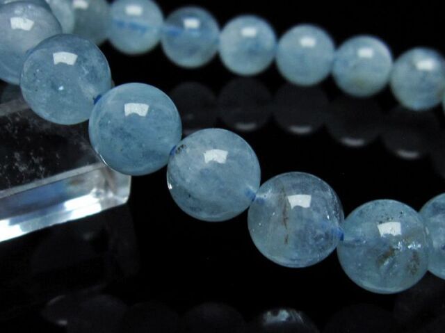 アクアマリンブレスレット10mm[T537-14786]