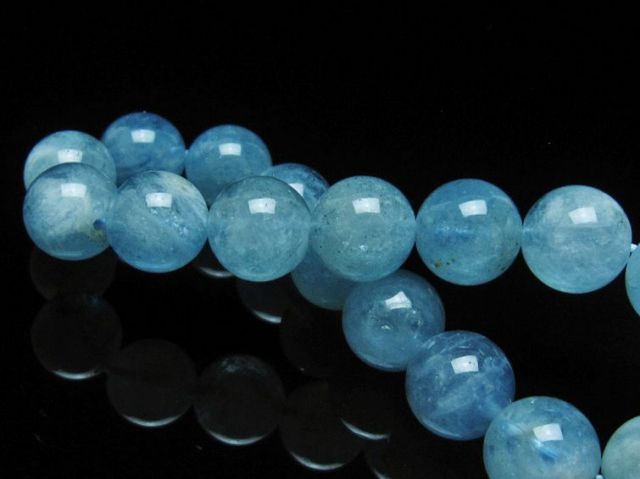 アクアマリンブレスレット 12mm [T537-15112]