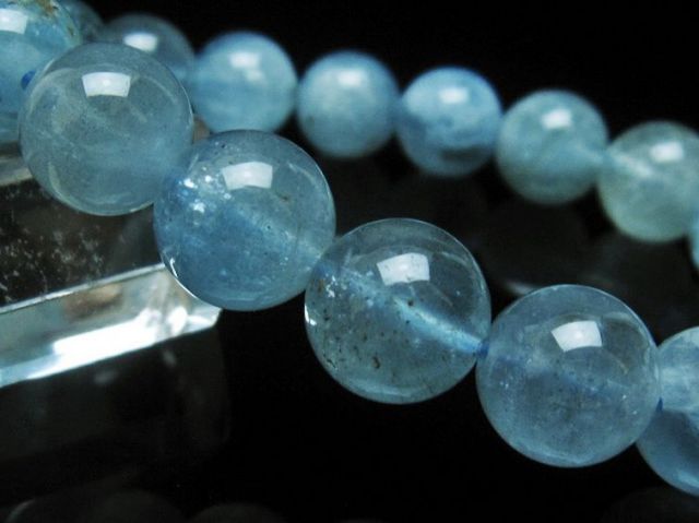 アクアマリンブレスレット 12mm [T537-15150]