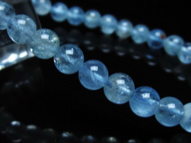 アクアマリンブレスレット 6mm [T537-15256]