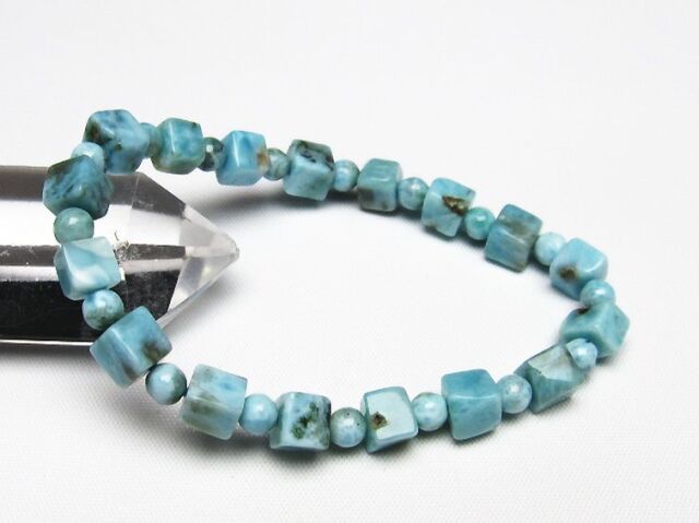 ラリマーブレスレット[T54-5119] 