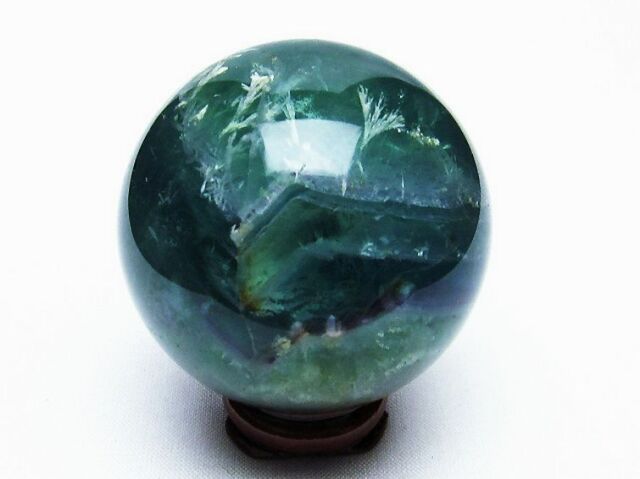 エンジェルフェザーフローライト ファントム入り 丸玉52mm[T540-2144]