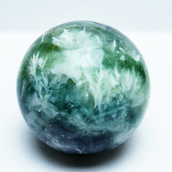 はち。さま専用ブルーグリーン エンジェルフェザーフローライト 天然石