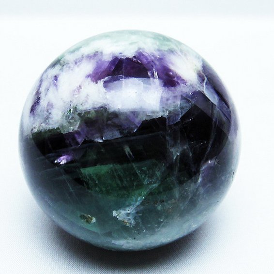 エンジェルフェザー フローライト丸玉 73mm [T540-2245]