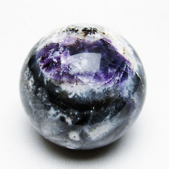 パワーストーン 天然石 スファレライト（閃亜鉛鉱）丸玉 60mm [T542-5804]