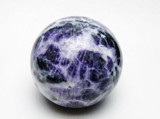 パワーストーン 天然石 スファレライト（閃亜鉛鉱）丸玉 63mm [T542-6371]