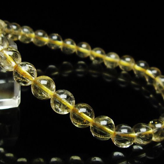 シトリンブレスレット 6mm [T55-10253]