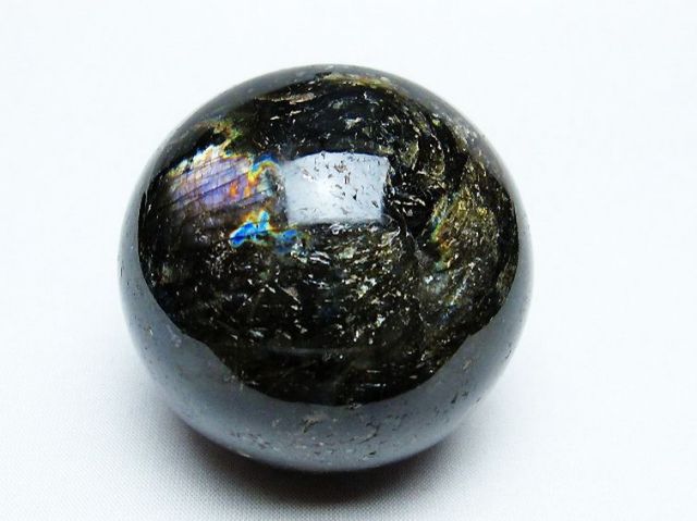 ラブラドライト丸玉 63mm [T571-4538]