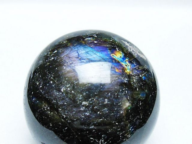 ラブラドライト丸玉 67mm [T571-4901]