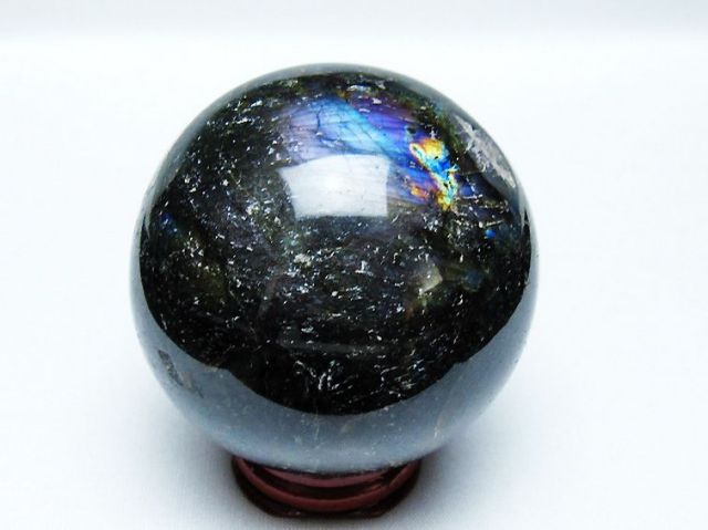 ラブラドライト丸玉 67mm [T571-4901]