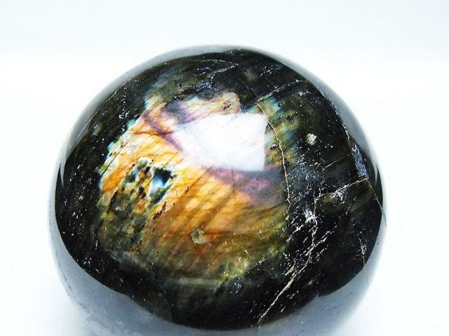 ラブラドライト丸玉 83mm [T571-5002]