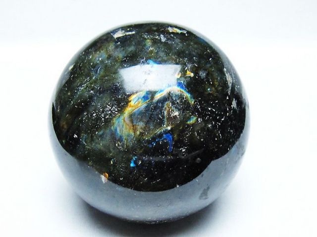 ラブラドライト丸玉 86mm [T571-5027]