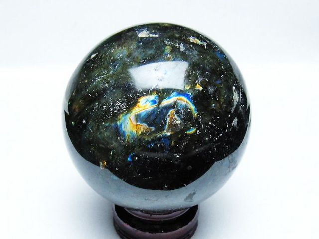 ラブラドライト丸玉 86mm [T571-5027]