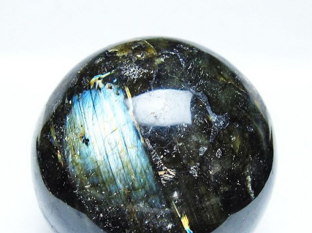 ラブラドライト丸玉 88mm [T571-5057]